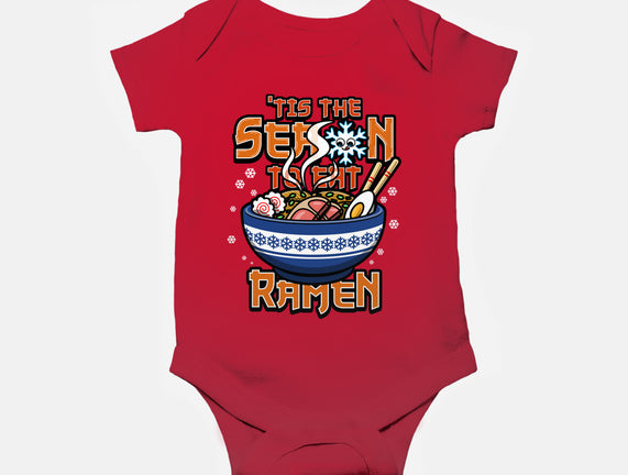 Tis The Season To Eat Ramen