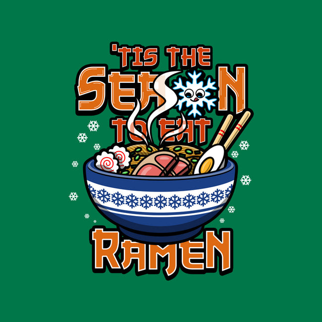 Tis The Season To Eat Ramen-Womens-Fitted-Tee-Boggs Nicolas