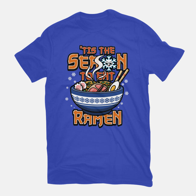 Tis The Season To Eat Ramen-Unisex-Basic-Tee-Boggs Nicolas