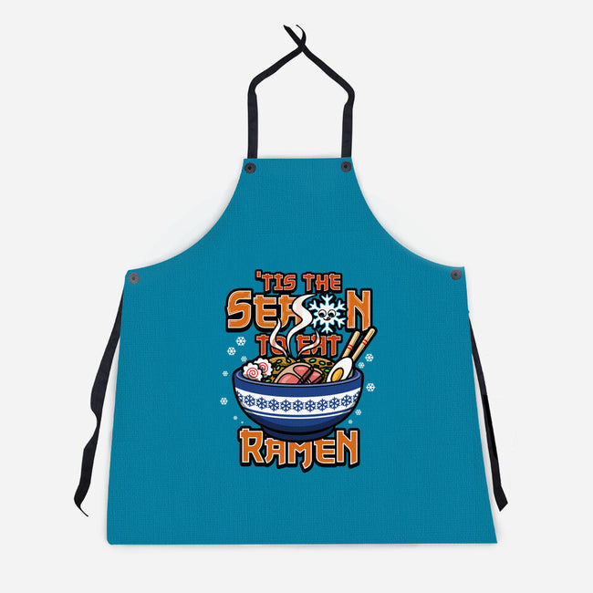 Tis The Season To Eat Ramen-Unisex-Kitchen-Apron-Boggs Nicolas