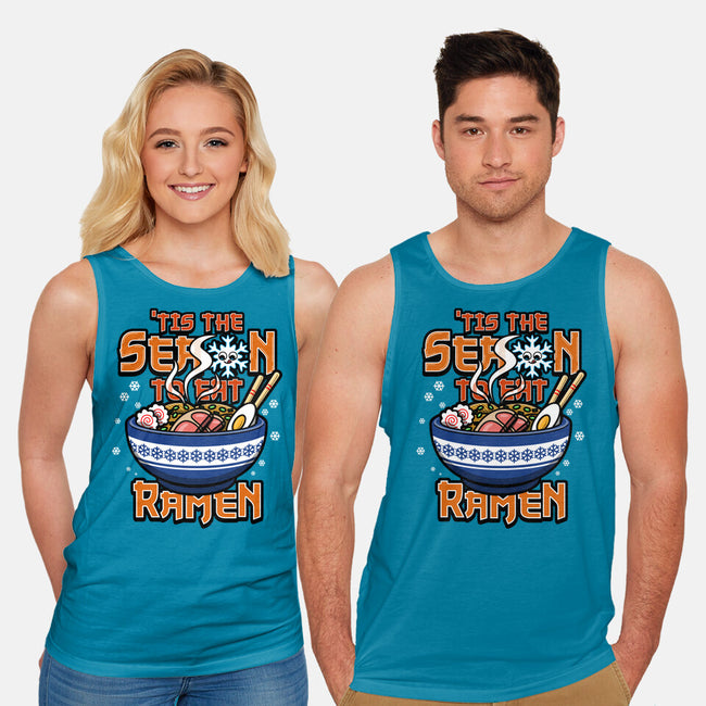 Tis The Season To Eat Ramen-Unisex-Basic-Tank-Boggs Nicolas