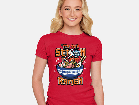 Tis The Season To Eat Ramen