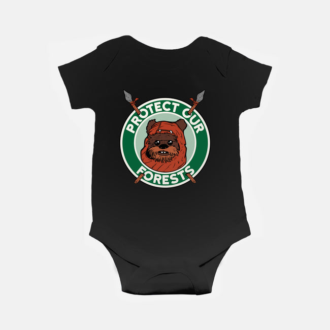 Protect Our Forests-Baby-Basic-Onesie-Melonseta