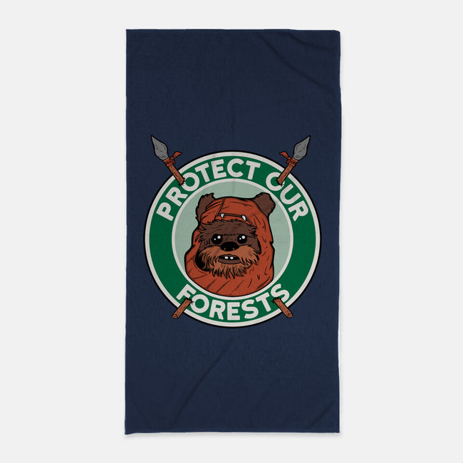 Protect Our Forests-None-Beach-Towel-Melonseta