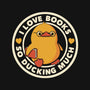 I Love Books So Ducking Much-Youth-Basic-Tee-tobefonseca