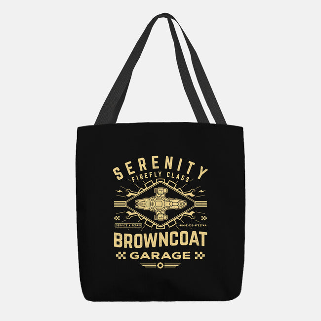 Browncoat Garage-None-Basic Tote-Bag-Logozaste