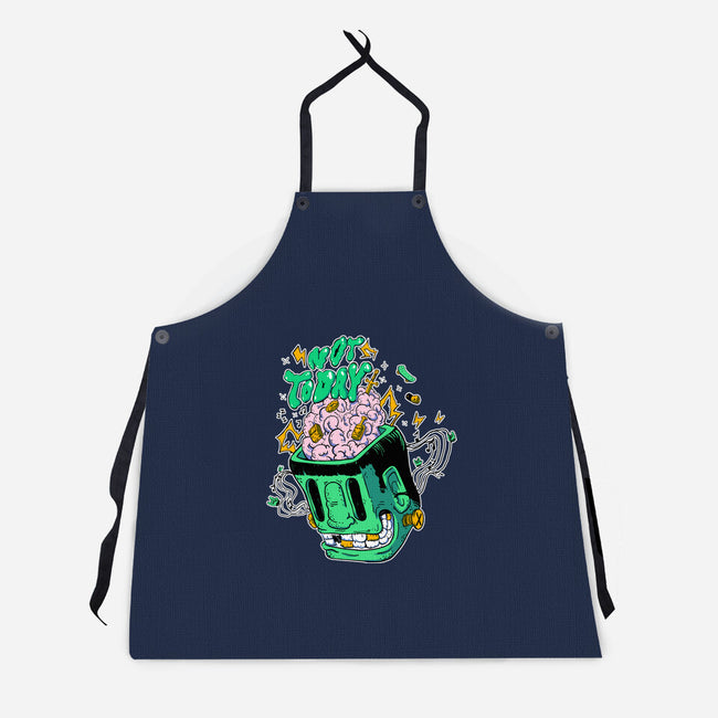 Mood Is Not Today-Unisex-Kitchen-Apron-Coppernix