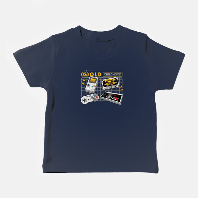 Gold Childhood-Baby-Basic-Tee-spoilerinc