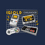 Gold Childhood-Cat-Basic-Pet Tank-spoilerinc