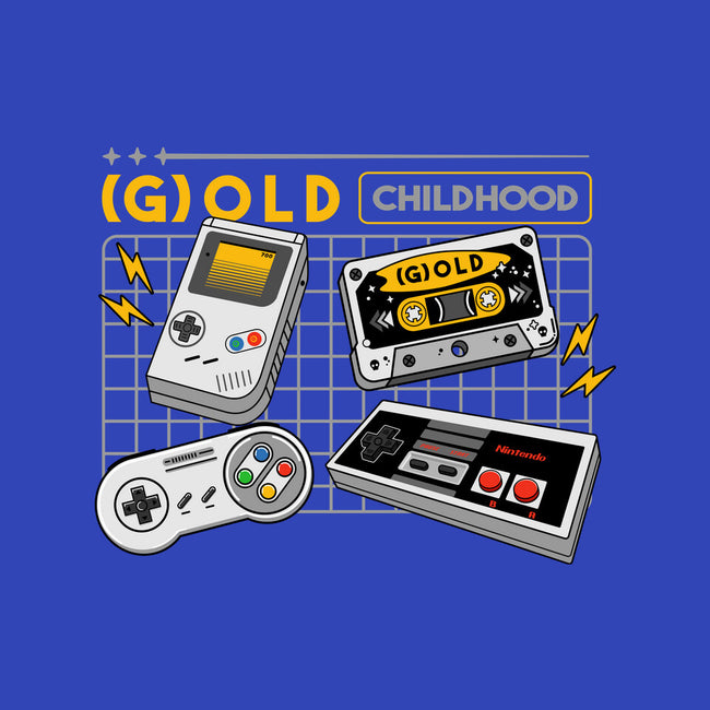 Gold Childhood-None-Beach-Towel-spoilerinc