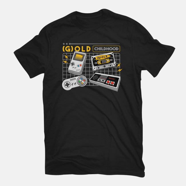 Gold Childhood-Mens-Heavyweight-Tee-spoilerinc