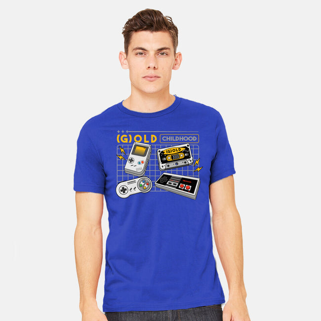 Gold Childhood-Mens-Heavyweight-Tee-spoilerinc