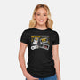 Gold Childhood-Womens-Fitted-Tee-spoilerinc