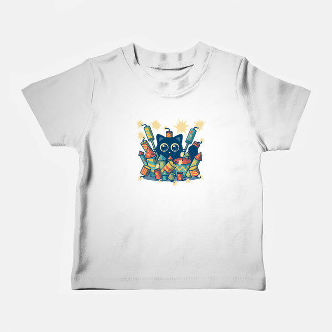 Explosive Kitty-Baby-Basic-Tee-erion_designs