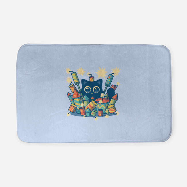 Explosive Kitty-None-Memory Foam-Bath Mat-erion_designs