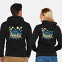 Explosive Kitty-Unisex-Zip-Up-Sweatshirt-erion_designs