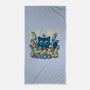 Explosive Kitty-None-Beach-Towel-erion_designs