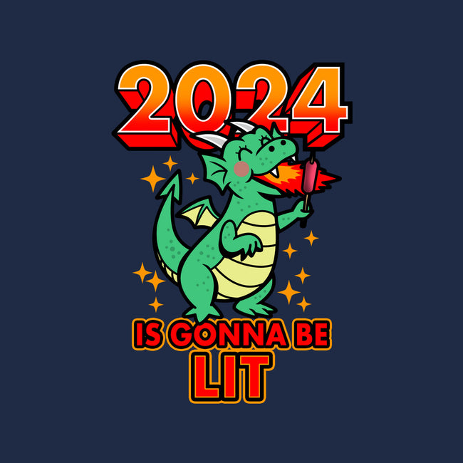 2024 Is Gonna Be Lit-Womens-Racerback-Tank-Boggs Nicolas