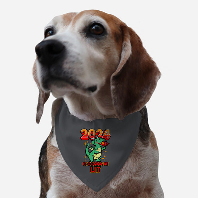 2024 Is Gonna Be Lit-Dog-Adjustable-Pet Collar-Boggs Nicolas