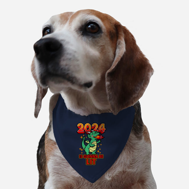 2024 Is Gonna Be Lit-Dog-Adjustable-Pet Collar-Boggs Nicolas