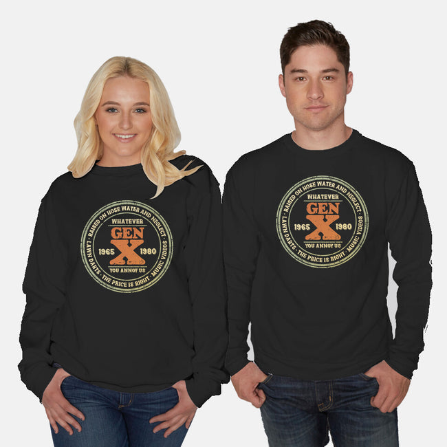 Raised On Hose Water And Neglect-Unisex-Crew Neck-Sweatshirt-kg07