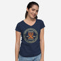 Raised On Hose Water And Neglect-Womens-V-Neck-Tee-kg07