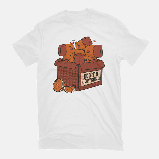 Adopt A Capybara-Mens-Heavyweight-Tee-tobefonseca