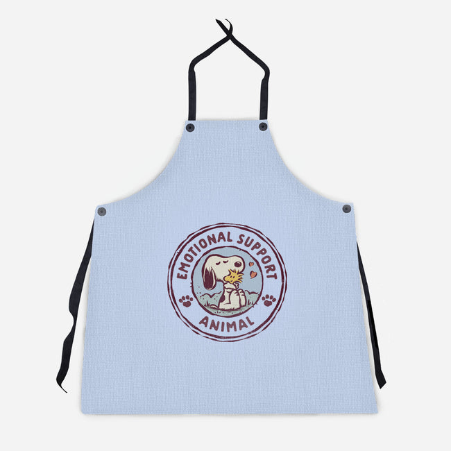 Emotional Support Woodstock-Unisex-Kitchen-Apron-kg07