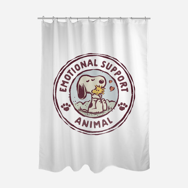 Emotional Support Woodstock-None-Polyester-Shower Curtain-kg07