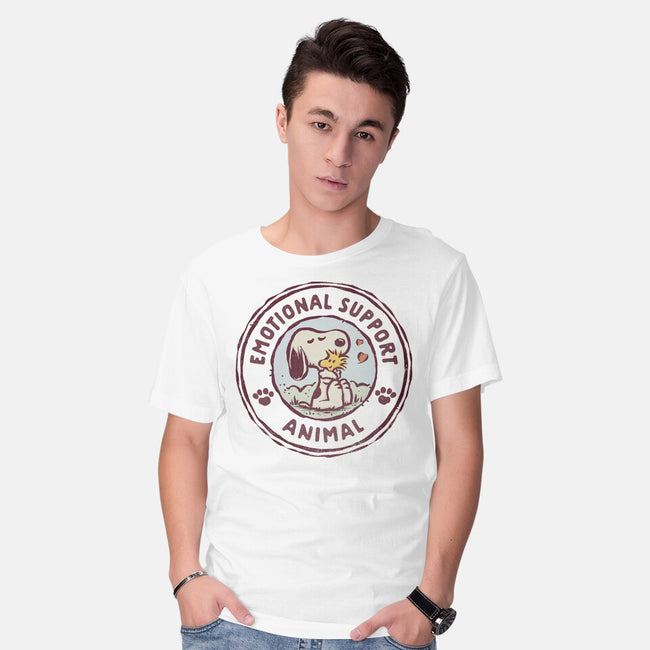 Emotional Support Woodstock-Mens-Basic-Tee-kg07