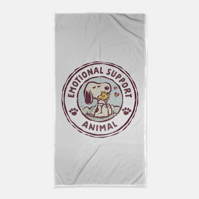 Emotional Support Woodstock-None-Beach-Towel-kg07