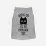 Hang On Let Me Overthink This-Dog-Basic-Pet Tank-tobefonseca