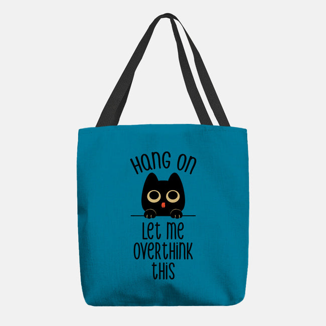 Hang On Let Me Overthink This-None-Basic Tote-Bag-tobefonseca