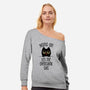 Hang On Let Me Overthink This-Womens-Off Shoulder-Sweatshirt-tobefonseca