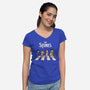 The Stones-Womens-V-Neck-Tee-Getsousa!