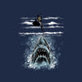 Shark Repellent-None-Polyester-Shower Curtain-zascanauta