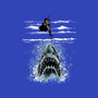 Shark Repellent-None-Removable Cover-Throw Pillow-zascanauta