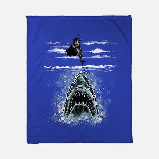 Shark Repellent-None-Fleece-Blanket-zascanauta