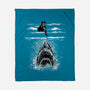 Shark Repellent-None-Fleece-Blanket-zascanauta