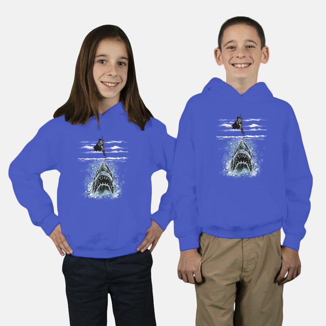 Shark Repellent-Youth-Pullover-Sweatshirt-zascanauta