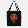 Art Deco Dark Tower-None-Basic Tote-Bag-daobiwan