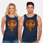 Art Deco Dark Tower-Unisex-Basic-Tank-daobiwan