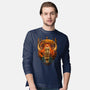 Art Deco Dark Tower-Mens-Long Sleeved-Tee-daobiwan