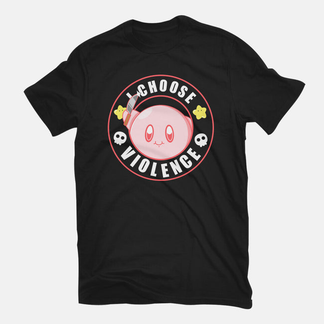 Kirby's Violence-Unisex-Basic-Tee-Tri haryadi