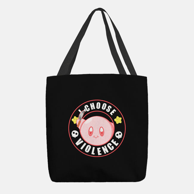 Kirby's Violence-None-Basic Tote-Bag-Tri haryadi