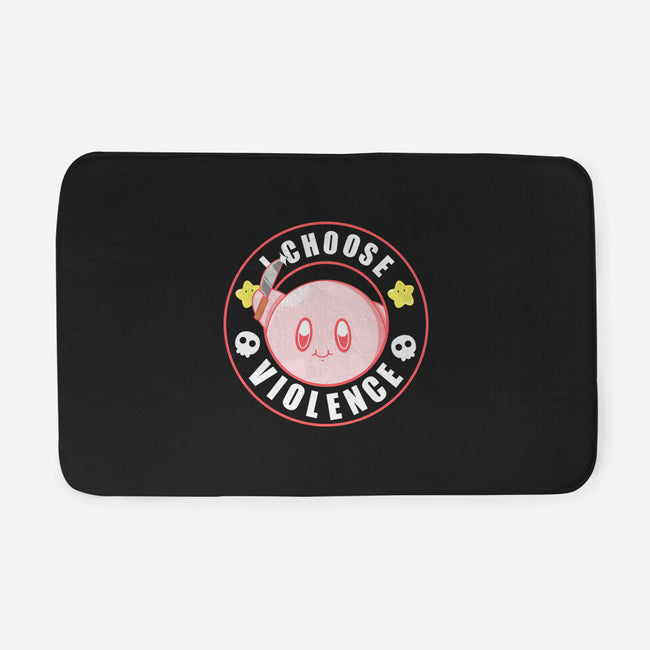 Kirby's Violence-None-Memory Foam-Bath Mat-Tri haryadi