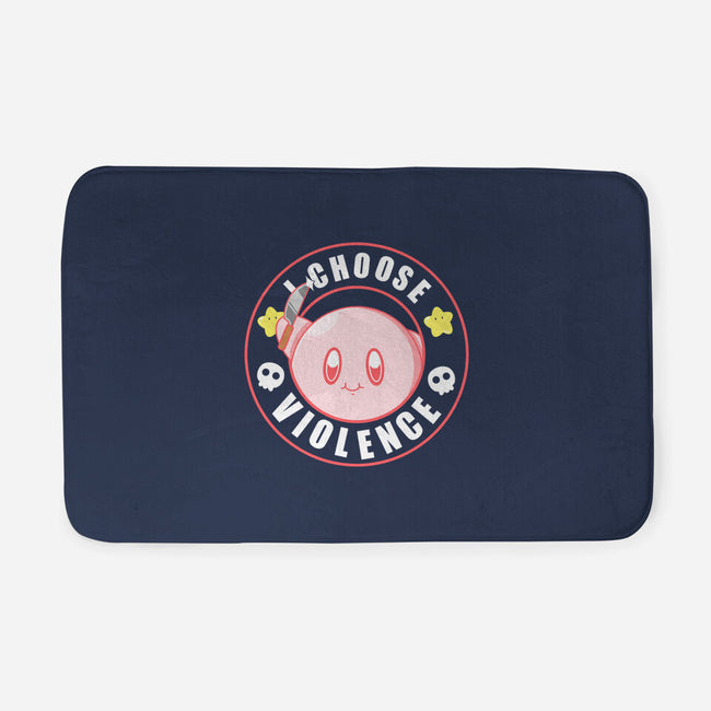 Kirby's Violence-None-Memory Foam-Bath Mat-Tri haryadi