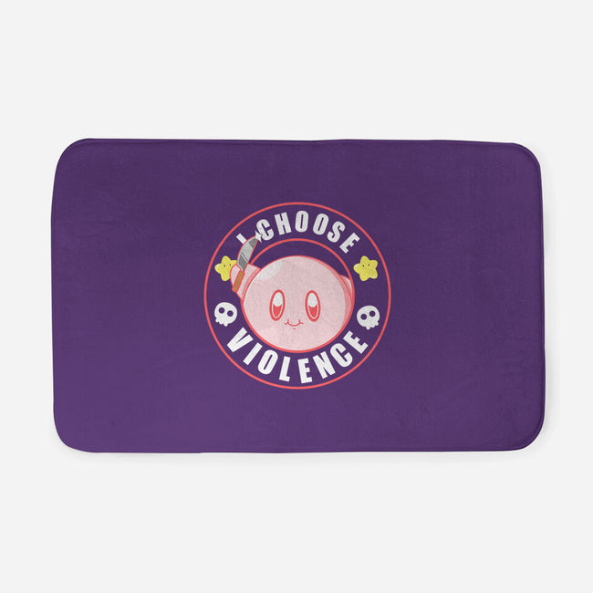 Kirby's Violence-None-Memory Foam-Bath Mat-Tri haryadi