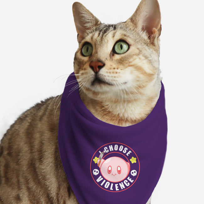 Kirby's Violence-Cat-Bandana-Pet Collar-Tri haryadi