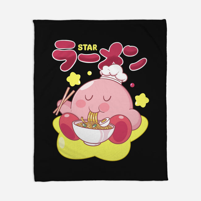 Kirby Star Ramen-None-Fleece-Blanket-Tri haryadi